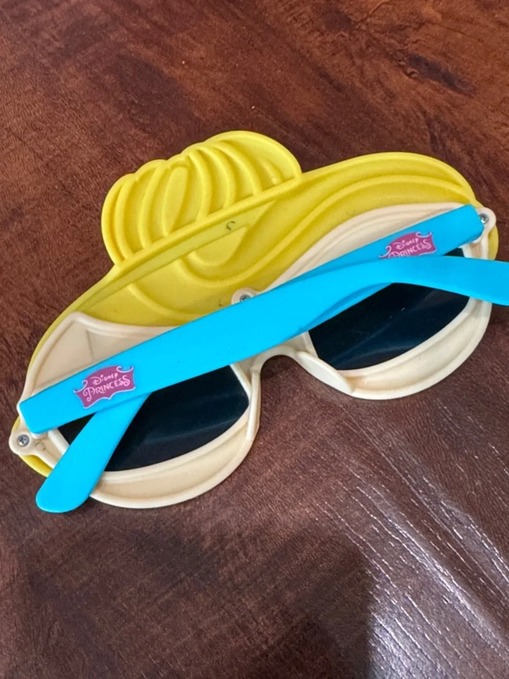 Kids Yellow Character Sunglasses with Blue Accents